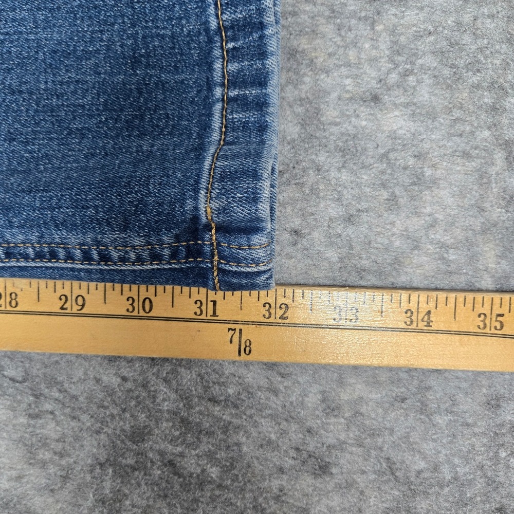 Gap Womens Blue 70s Flare High Rise Retro Denim Jeans 12R/31 - Picture 8 of 10